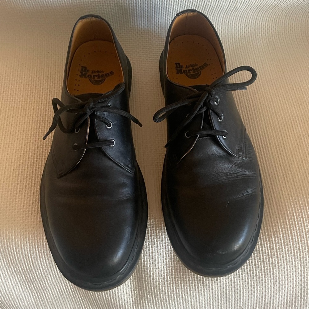 Doc Martens Black 1461 Mono Leather Oxfords